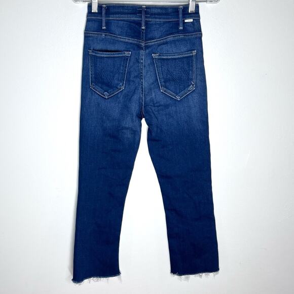 Mother The Hustler Ankle Fray Jeans in Home Movies Sz 25 - Picture 8 of 10